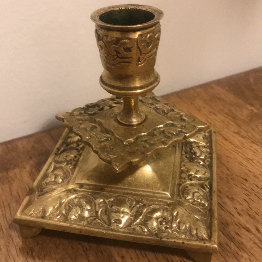 Vintage Brass Candlestick